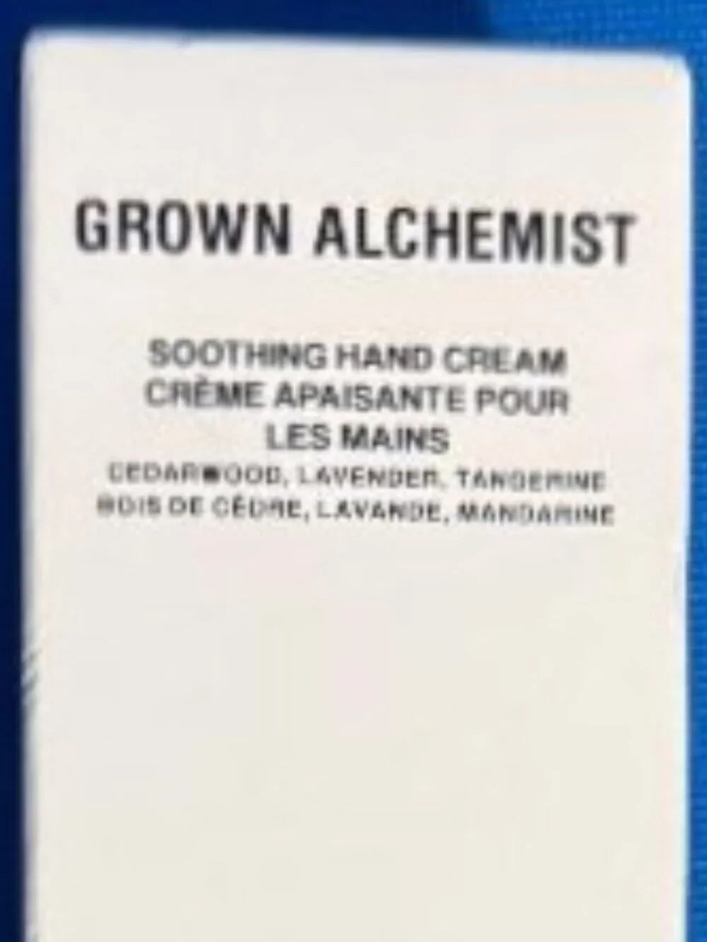 NEW / BNIB ~ GROWN ALCHEMIST ~ SOOTHING HAND & NAIL CREAM ~ 65 ML / 2.1 US FL OZ